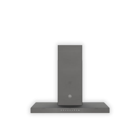 Bertazzoni Master Series T Shape Range Hood 1 Motor - 90cm - Carbon - Carvers Interiors - Carvers Interior