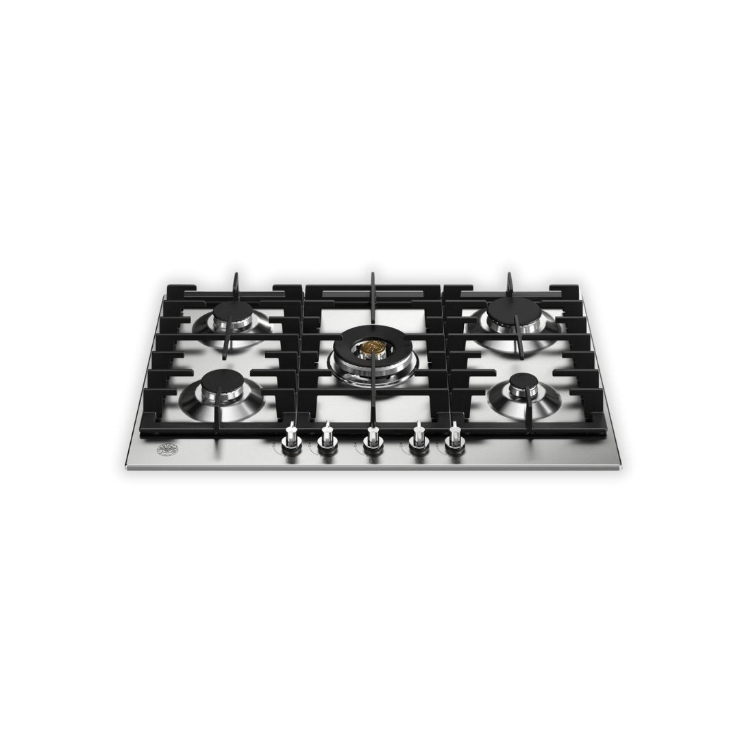 Bertazzoni - Modern - 75cm Gas Hob with Central Dual Wok - Carvers Interiors - Bertazzoni