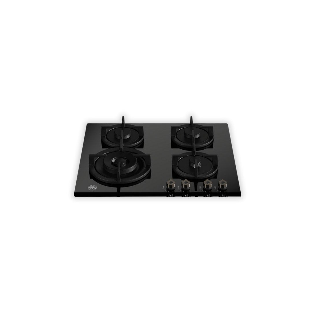 Bertazzoni - Professional - 60cm Gas on Glass Hob with Lateral Wok - Carvers Interiors - Bertazzoni