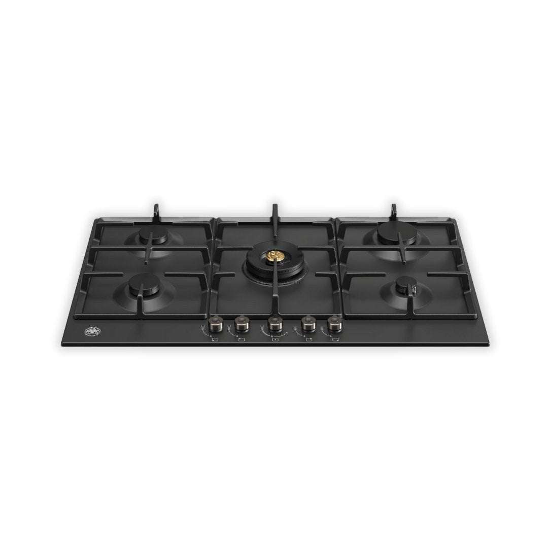 Bertazzoni - Professional - 90cm Gas Hob with Central Dual Wok - Carvers Interiors - Bertazzoni