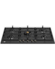 Bertazzoni - Professional - 90cm Gas Hob with Central Dual Wok - Carvers Interiors - Bertazzoni