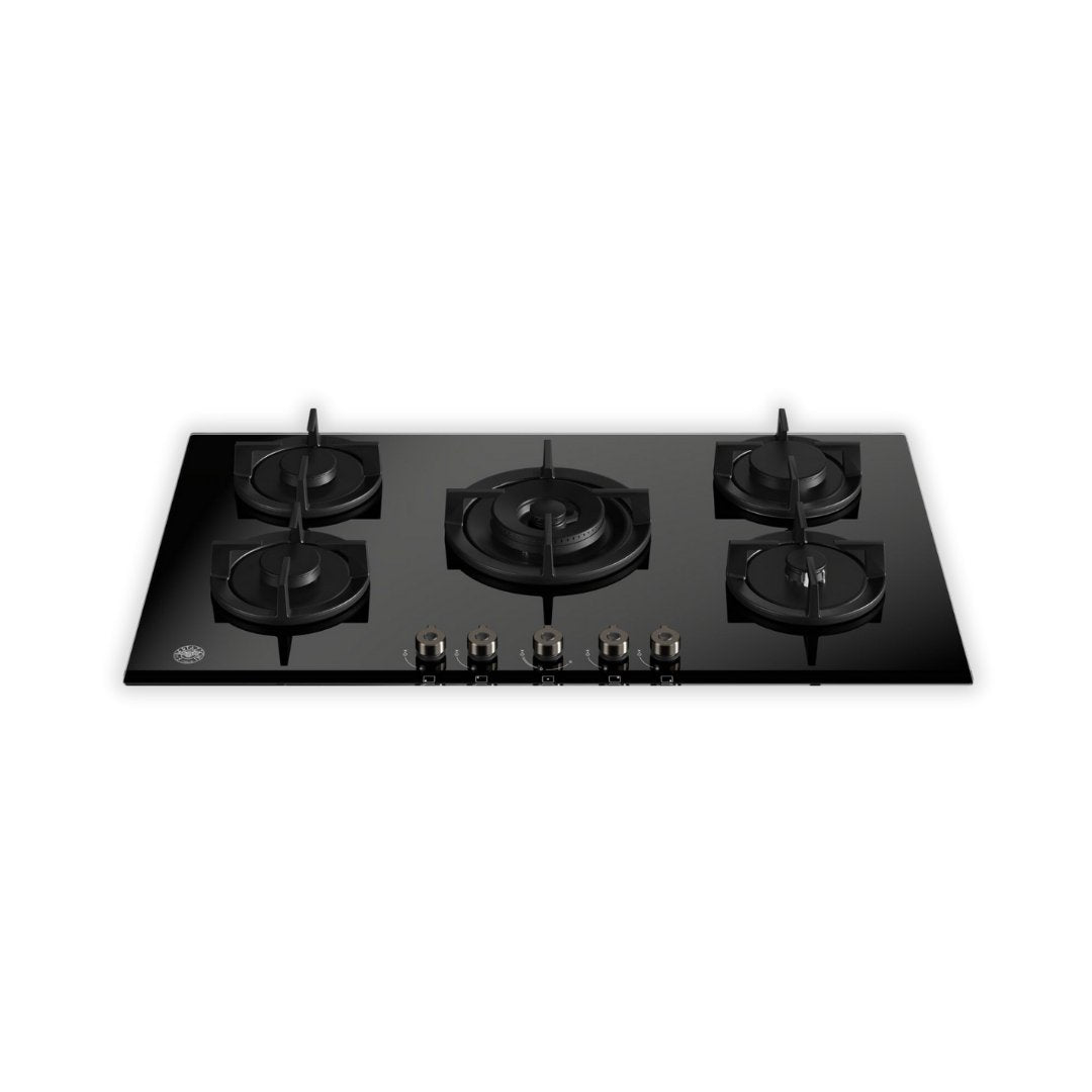 Bertazzoni - Professional - 90cm Gas on Glass Hob with Central Wok - Carvers Interiors - Bertazzoni