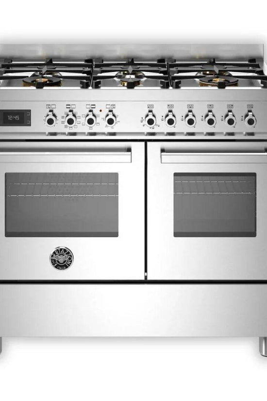 Bertazzoni Professional Series 100cm Dual Fuel Range Cooker - Carvers Interiors - Cookers and Bathroom Showroom Wolverhampton