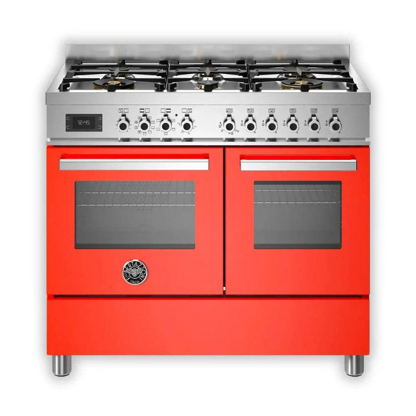 Bertazzoni Professional Series 100cm Dual Fuel Range Cooker - Carvers Interiors - Cookers and Bathroom Showroom Wolverhampton