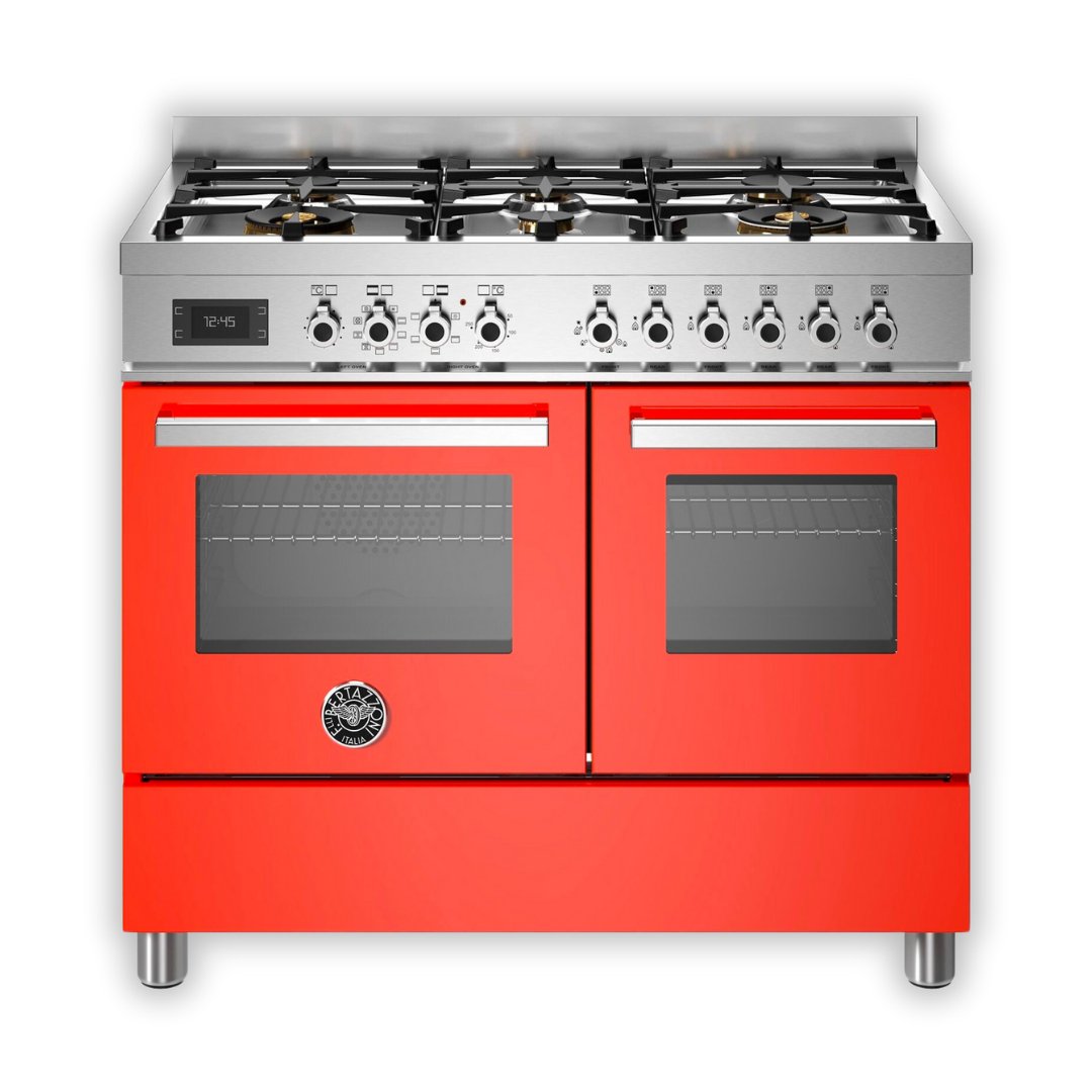 Bertazzoni Professional Series 100cm Dual Fuel Range Cooker - Carvers Interiors - Carvers Interior