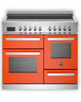 Bertazzoni Professional Series 100cm Induction XG Range Cooker - Orange - Carvers Interiors - Carvers Interior