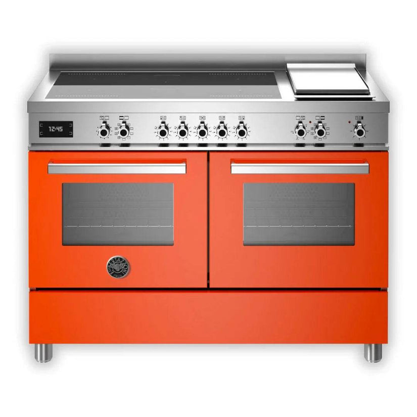 Bertazzoni Professional Series 120cm Induction Twin Cooker - Carvers Interiors - Cookers and Bathroom Showroom Wolverhampton