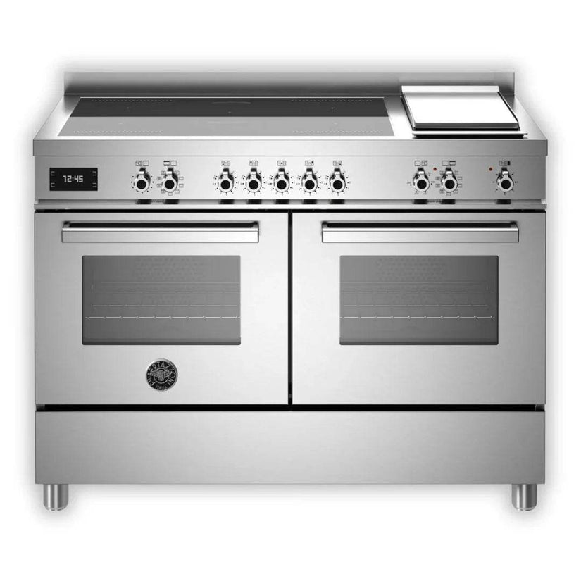 Bertazzoni Professional Series 120cm Induction Twin Cooker - Carvers Interiors - Cookers and Bathroom Showroom Wolverhampton