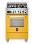 Bertazzoni Professional Series 60cm DF Single Cooker - Yellow - Carvers Interiors - Carvers Interior