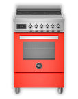 Bertazzoni Professional Series 60cm Induction Single Cooker - Orange - Carvers Interiors - Carvers Interior