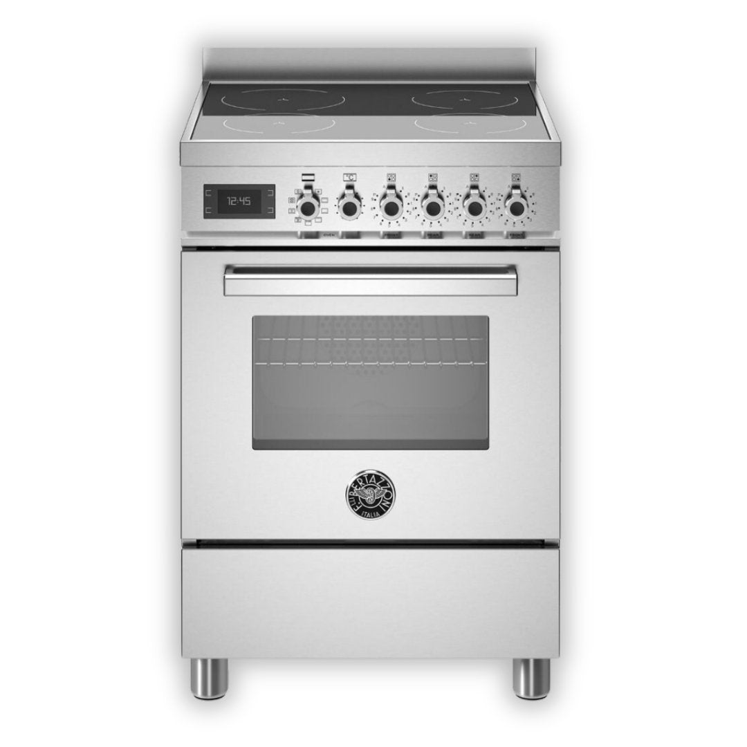 Bertazzoni Professional Series 60cm Induction Single Cooker - Stainless Steel - Carvers Interiors - Carvers Interior