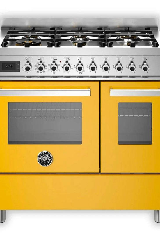 Bertazzoni Professional Series 90cm Dual Fuel Range Cooker with Electric Double Oven - Carvers Interiors - Cookers and Bathroom Showroom Wolverhampton