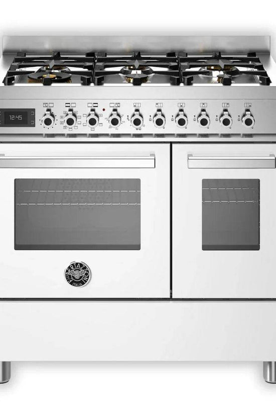 Bertazzoni Professional Series 90cm Dual Fuel Range Cooker with Electric Double Oven - Carvers Interiors - Cookers and Bathroom Showroom Wolverhampton