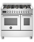 Bertazzoni Professional Series 90cm Dual Fuel Range Cooker with Electric Double Oven - Carvers Interiors - Carvers Interior