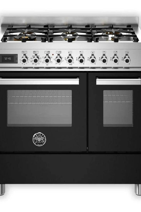 Bertazzoni Professional Series 90cm Dual Fuel Range Cooker with Electric Double Oven - Carvers Interiors - Cookers and Bathroom Showroom Wolverhampton