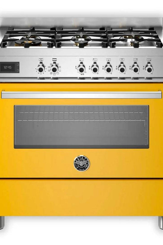Bertazzoni Professional Series 90cm Dual Fuel Range Cooker with Electric Oven - Carvers Interiors - Cookers and Bathroom Showroom Wolverhampton