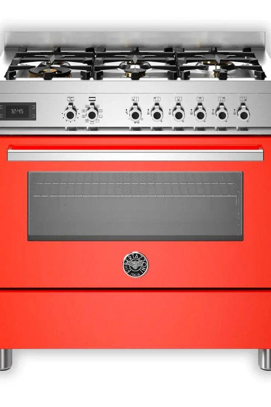 Bertazzoni Professional Series 90cm Dual Fuel Range Cooker with Electric Oven - Carvers Interiors - Cookers and Bathroom Showroom Wolverhampton