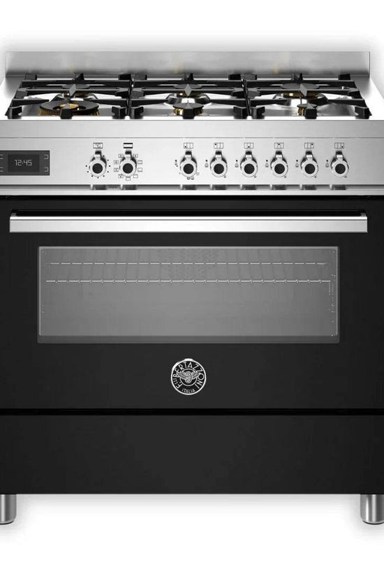 Bertazzoni Professional Series 90cm Dual Fuel Range Cooker with Electric Oven - Carvers Interiors - Cookers and Bathroom Showroom Wolverhampton