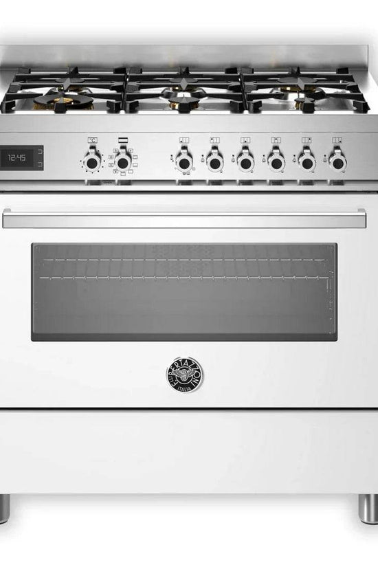 Bertazzoni Professional Series 90cm Dual Fuel Range Cooker with Electric Oven - Carvers Interiors - Cookers and Bathroom Showroom Wolverhampton