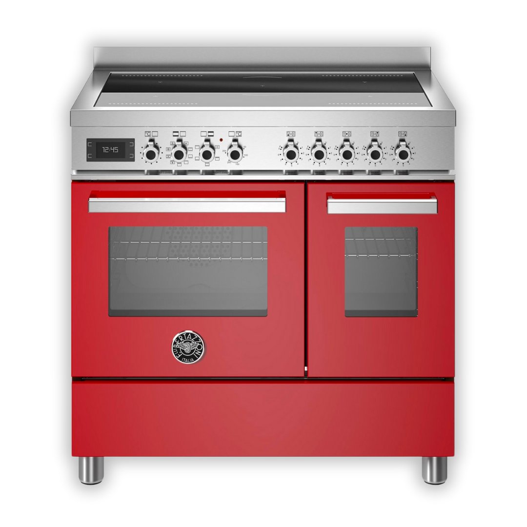 Bertazzoni Professional Series 90cm Induction Range Cooker with Electric Double Oven - Carvers Interiors - Carvers Interior