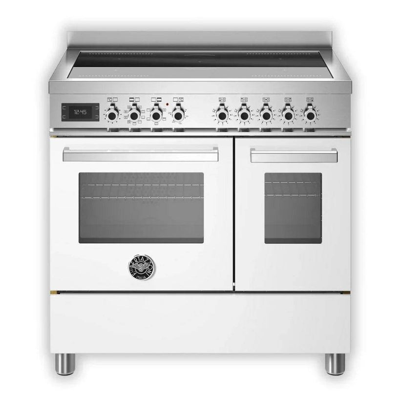 Bertazzoni Professional Series 90cm Induction Range Cooker with Electric Double Oven - Carvers Interiors - Cookers and Bathroom Showroom Wolverhampton