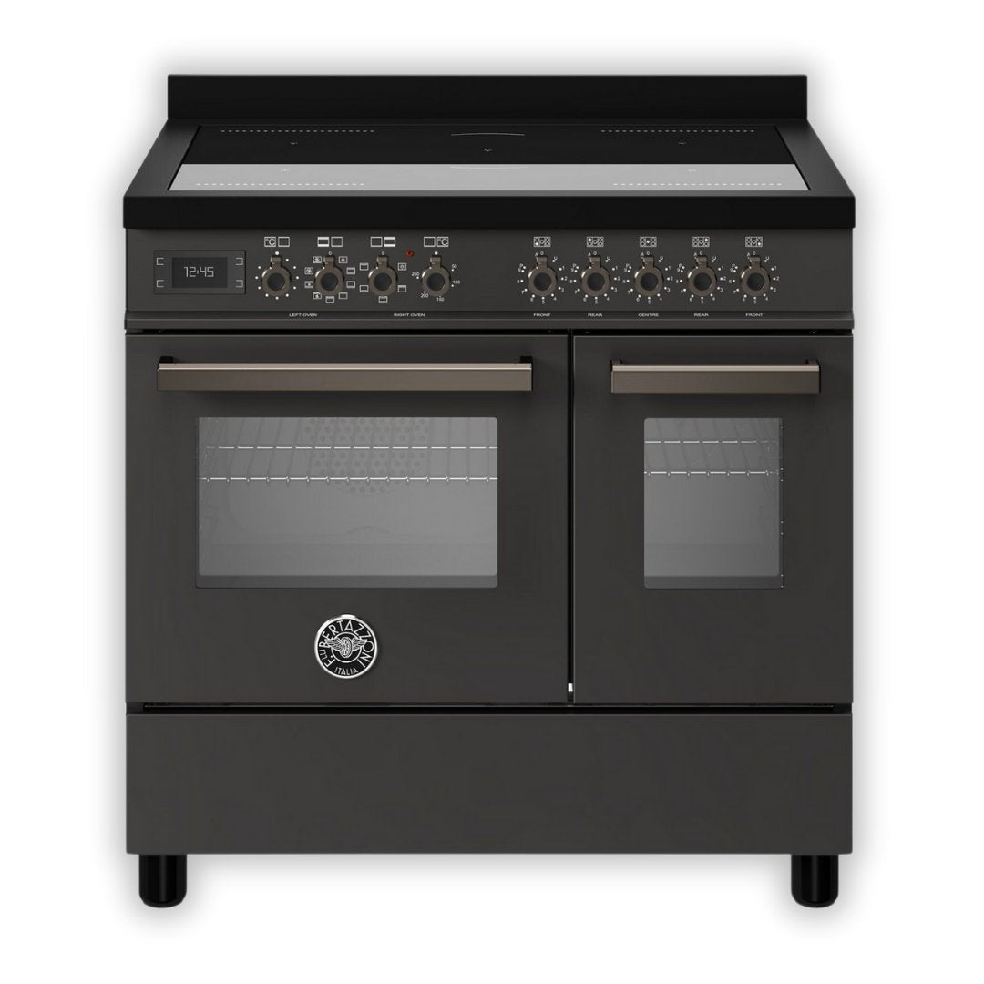 Bertazzoni Professional Series 90cm Induction Range Cooker with Electric Double Oven - Carvers Interiors - Carvers Interior