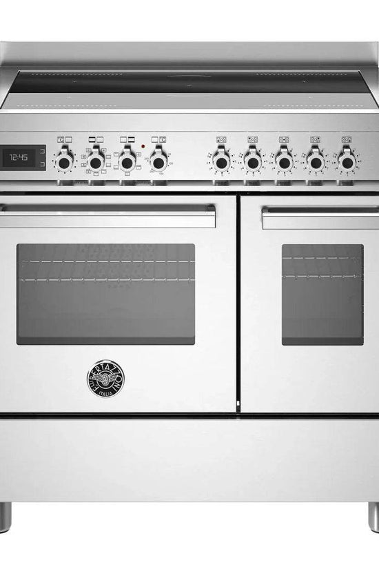 Bertazzoni Professional Series 90cm Induction Range Cooker with Electric Double Oven - Carvers Interiors - Cookers and Bathroom Showroom Wolverhampton