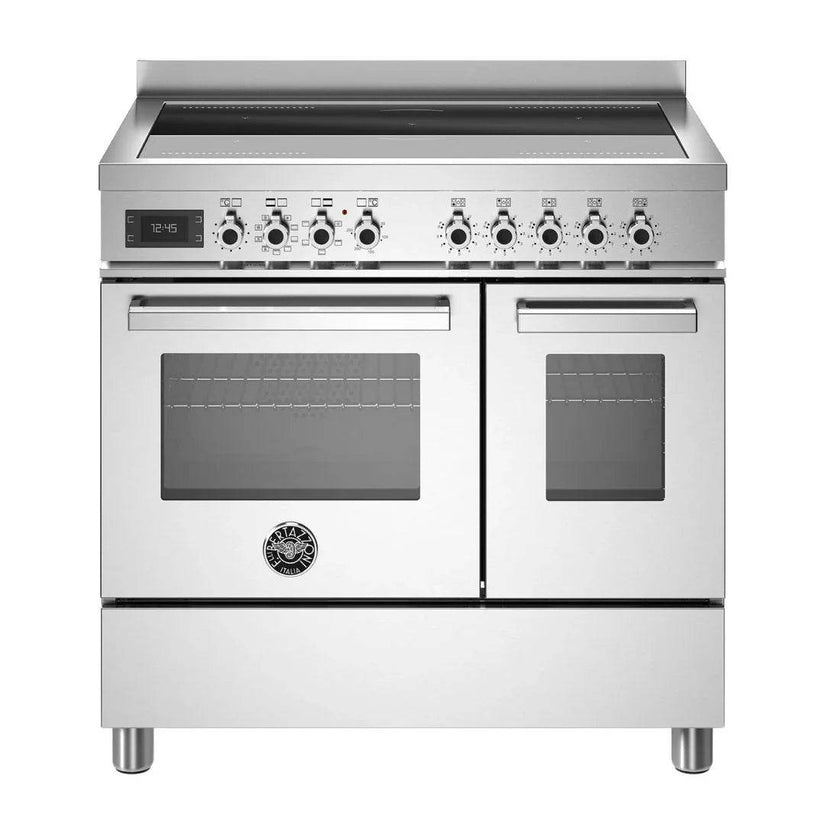 Bertazzoni Professional Series 90cm Induction Range Cooker with Electric Double Oven - Carvers Interiors - Cookers and Bathroom Showroom Wolverhampton