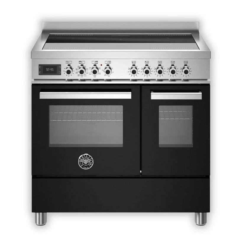 Bertazzoni Professional Series 90cm Induction Range Cooker with Electric Double Oven - Carvers Interiors - Cookers and Bathroom Showroom Wolverhampton