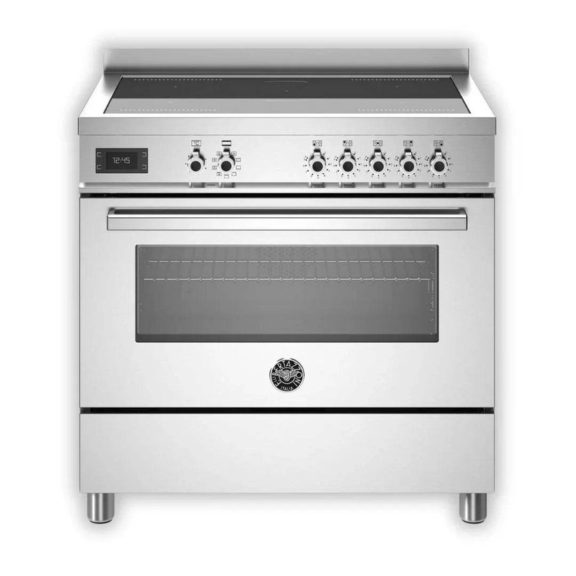 Bertazzoni Professional Series 90cm Induction Range Cooker with Electric Oven - Carvers Interiors - Cookers and Bathroom Showroom Wolverhampton