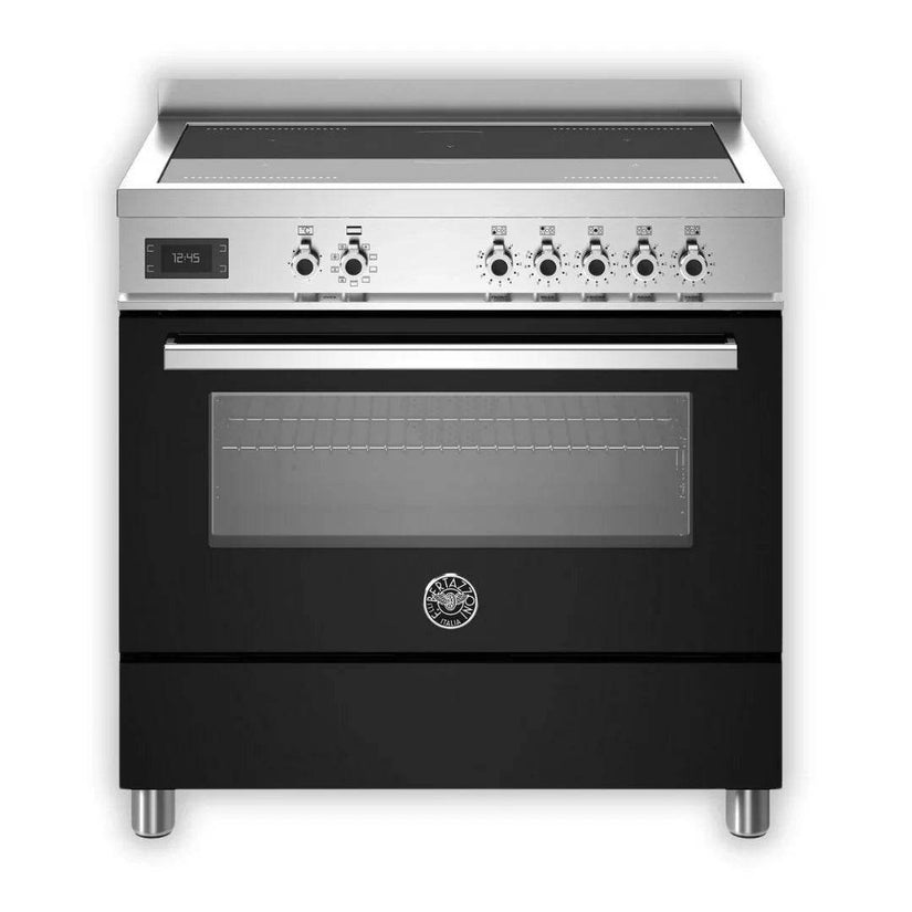 Bertazzoni Professional Series 90cm Induction Range Cooker with Electric Oven - Carvers Interiors - Cookers and Bathroom Showroom Wolverhampton