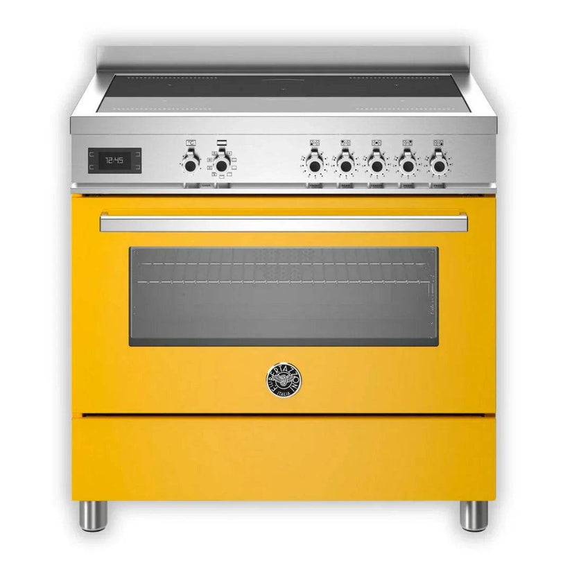 Bertazzoni Professional Series 90cm Induction Range Cooker with Electric Oven - Carvers Interiors - Cookers and Bathroom Showroom Wolverhampton