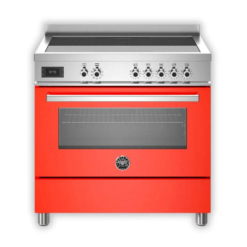 Bertazzoni Professional Series 90cm Induction Range Cooker with Electric Oven - Carvers Interiors - Cookers and Bathroom Showroom Wolverhampton