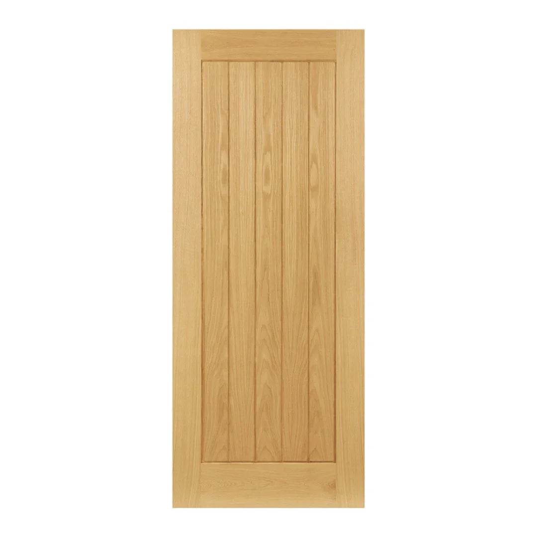 Ely Prefinished Oak Interior Door - Carvers Interiors - Deanta Doors