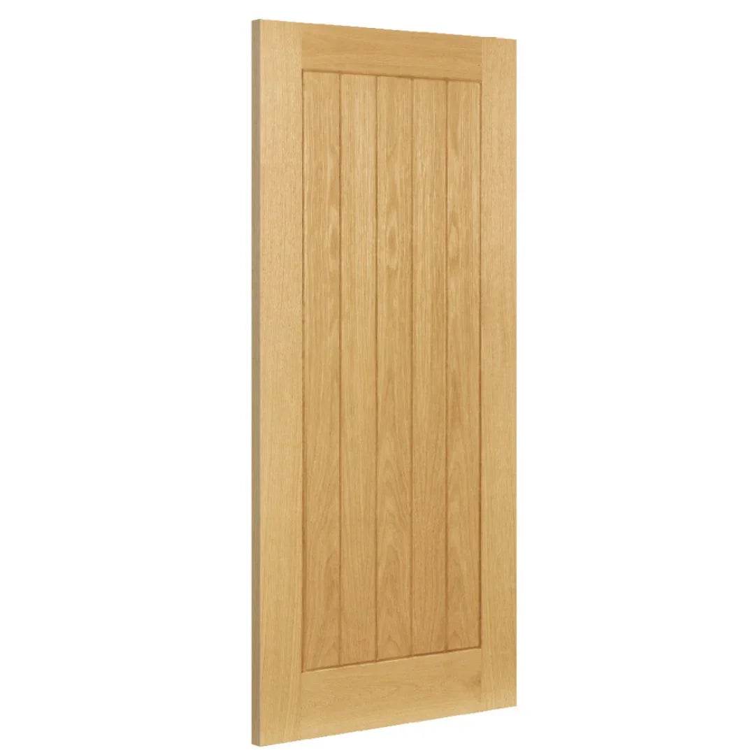 Ely Unfinished Oak - Fire Door 30 - Interior Door - Carvers Interiors - Deanta Doors
