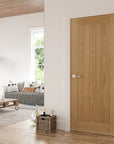 Ely Unfinished Oak Interior Door - Carvers Interiors - Deanta Doors