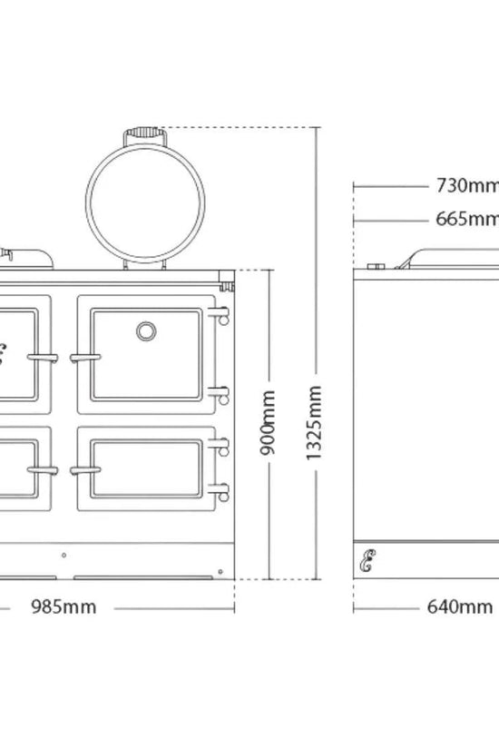 Esse 1000 T - Carvers Interiors - Cookers and Bathroom Showroom Wolverhampton