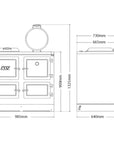 ESSE 1000 T - Sage - Carvers Interiors - Carvers Interior