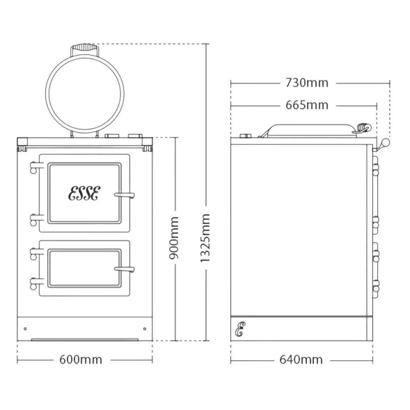 Esse 600 T - Carvers Interiors - Cookers and Bathroom Showroom Wolverhampton