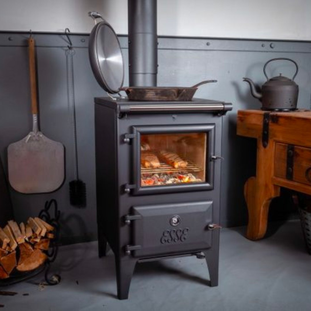 Esse Bakeheart wood fired cook stove - Carvers Interiors