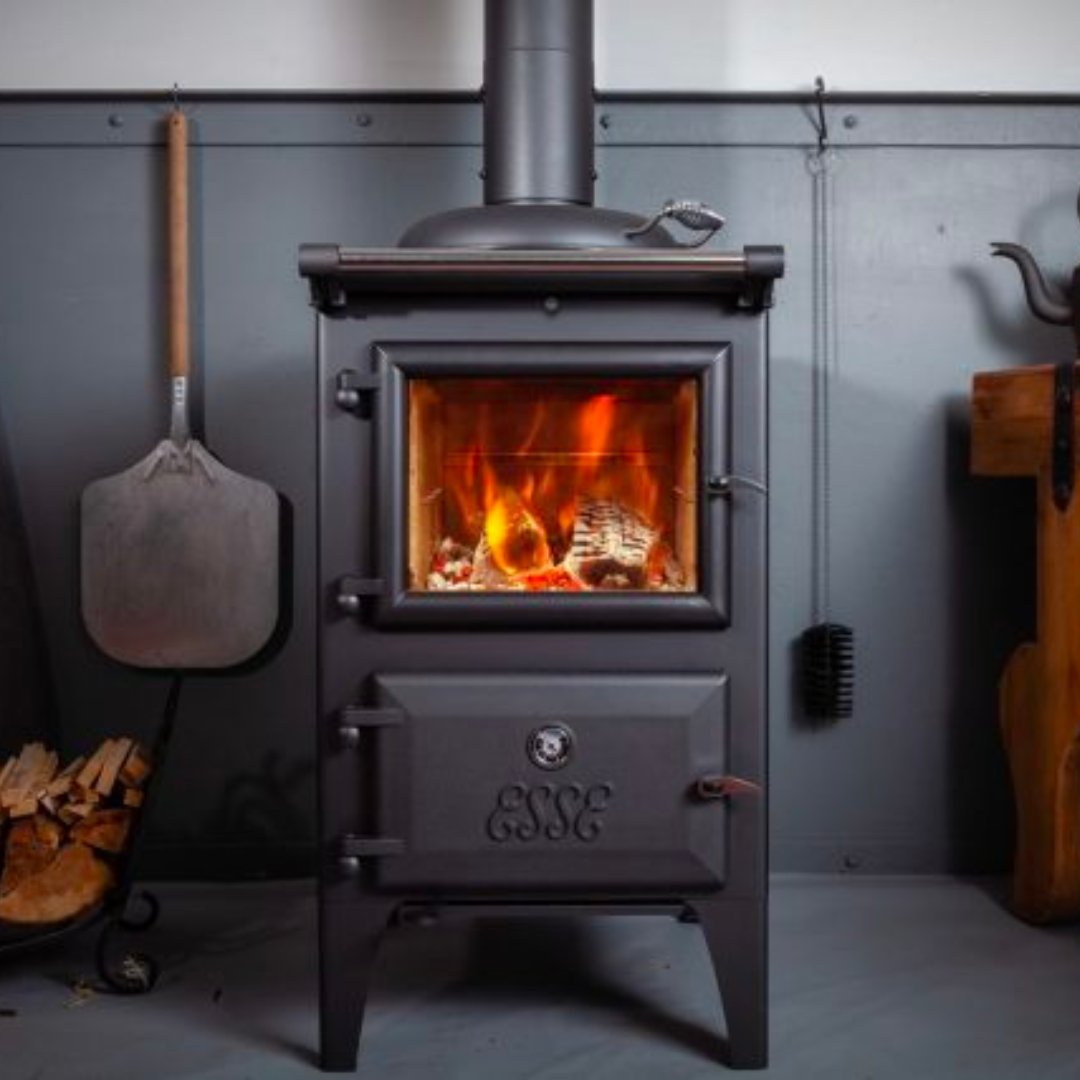 Esse Bakeheart wood fired cook stove - Carvers Interiors - Carvers Interior