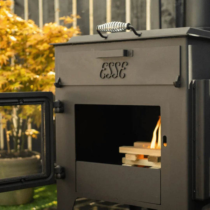 Esse Garden Stove with Pizza Oven - Carvers Interiors - Cookers and Bathroom Showroom Wolverhampton