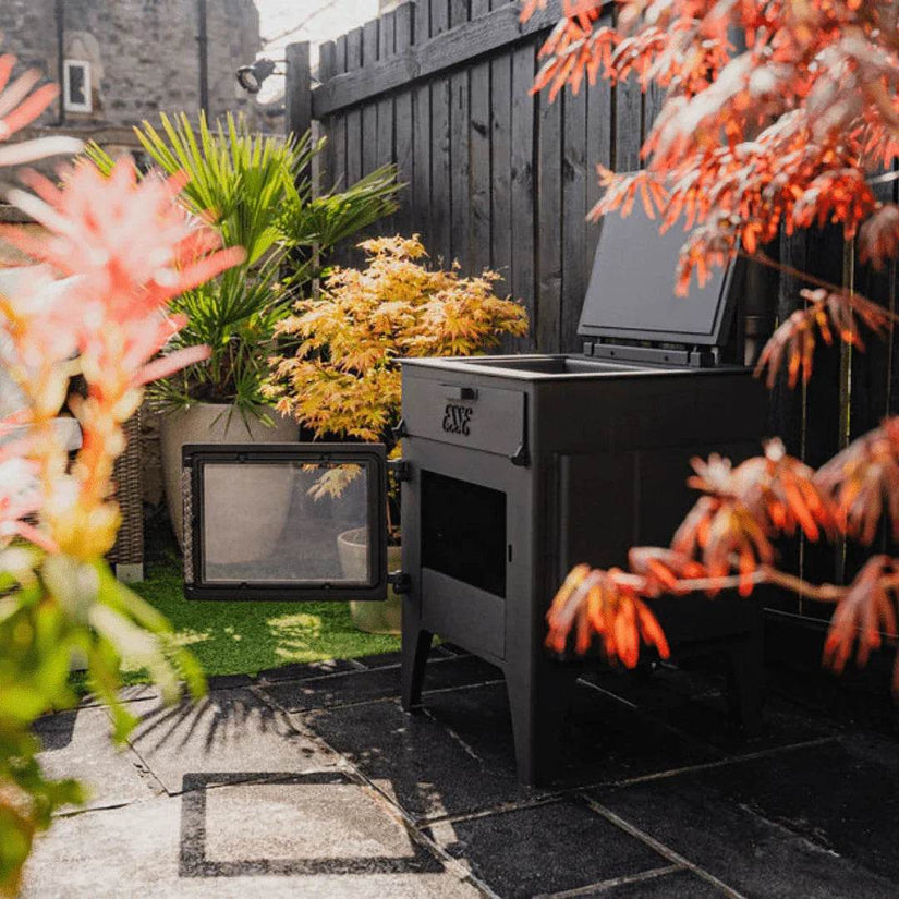 Esse Garden Stove with Pizza Oven - Carvers Interiors - Cookers and Bathroom Showroom Wolverhampton