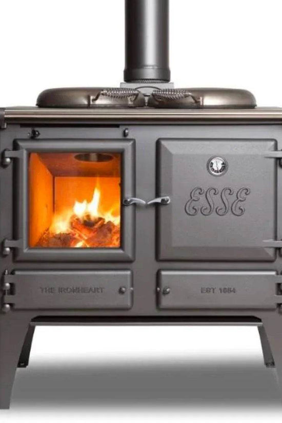 Esse Ironheart Wood Fired Cook Stove - Carvers Interiors - Cookers and Bathroom Showroom Wolverhampton