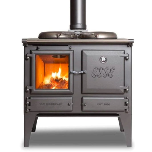 Esse Ironheart Wood Fired Cook Stove - Carvers Interiors - Carvers Interior