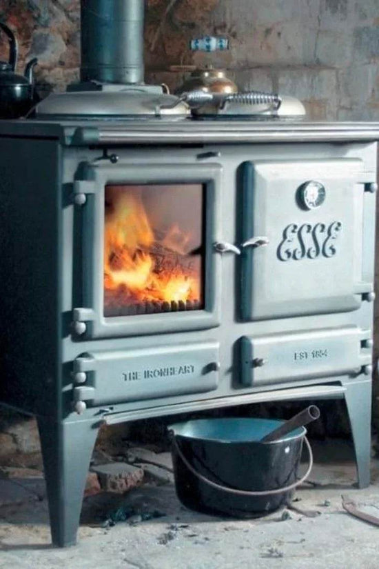 Esse Ironheart Wood Fired Cook Stove - Carvers Interiors - Cookers and Bathroom Showroom Wolverhampton