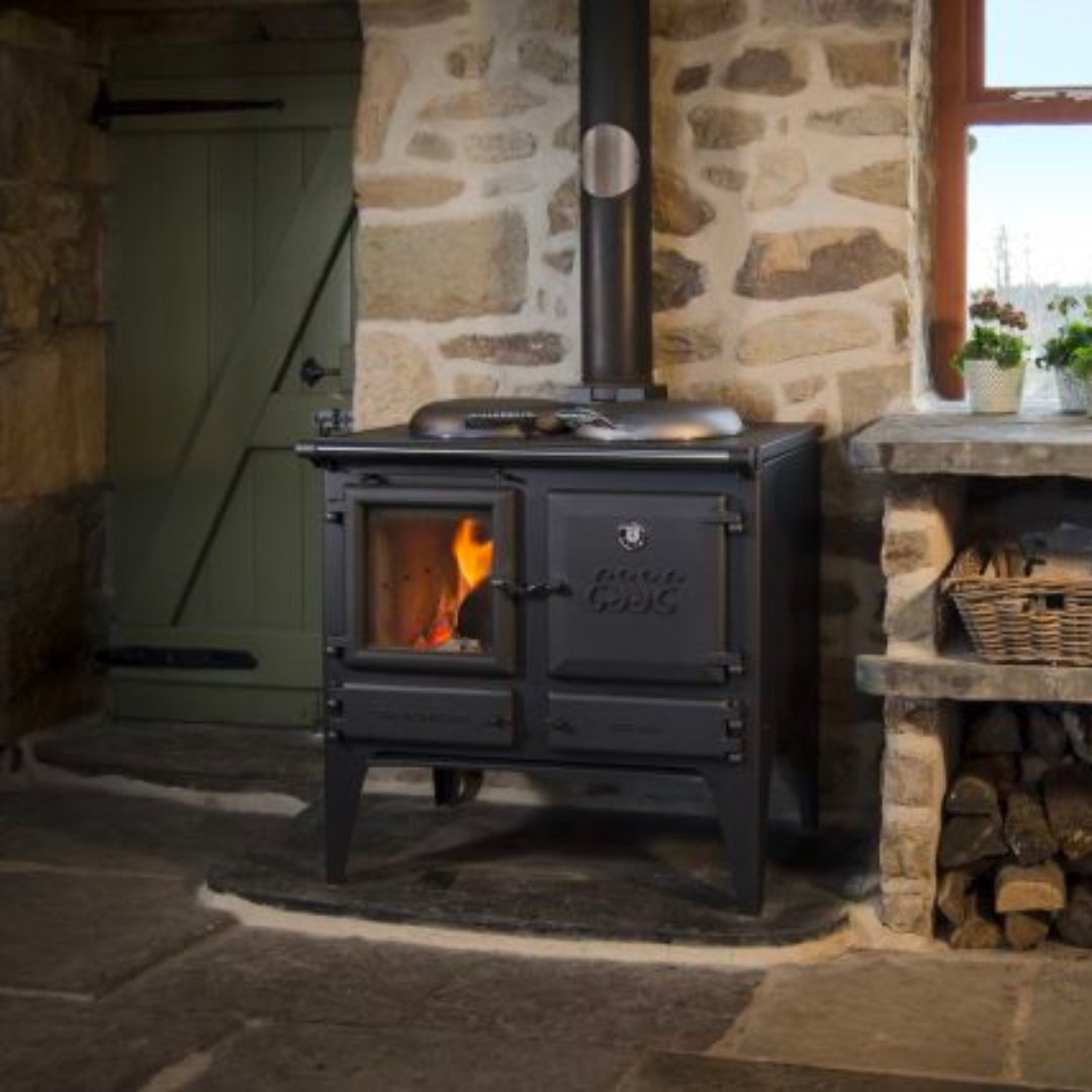 Esse Ironheart Wood Fired Cook Stove - Carvers Interiors - Carvers Interior