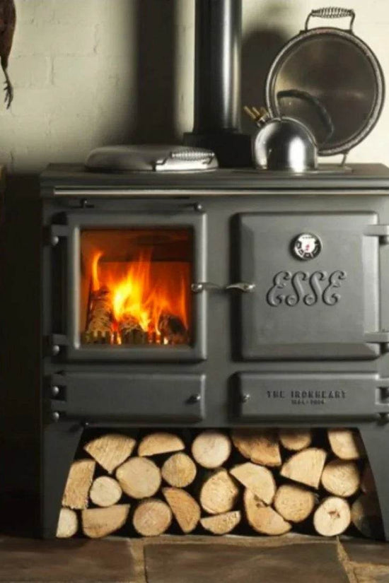 Esse Ironheart Wood Fired Cook Stove - Carvers Interiors - Cookers and Bathroom Showroom Wolverhampton