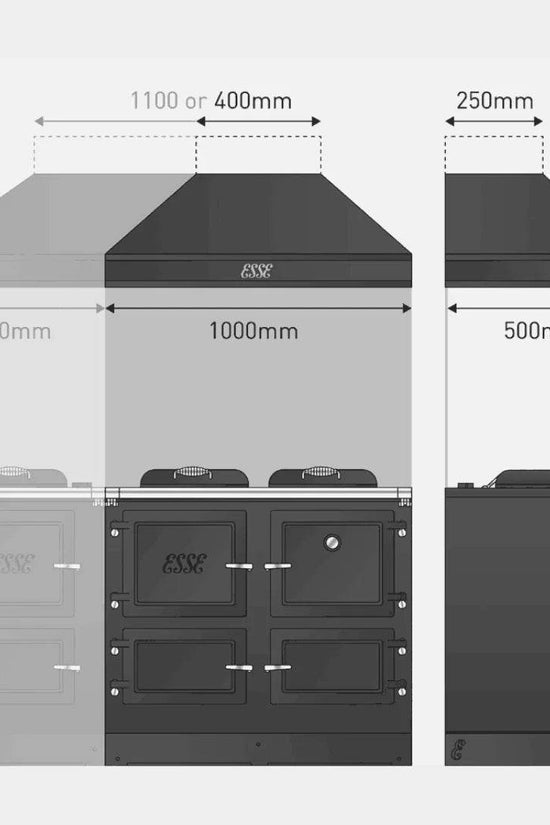Esse Range Cooker Hoods - Carvers Interiors - Cookers and Bathroom Showroom Wolverhampton