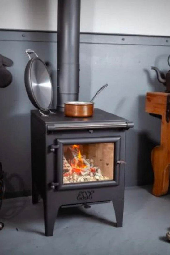 Ex-Display - Esse Warmheart wood fired cook stove - Carvers Interiors - Cookers and Bathroom Showroom Wolverhampton